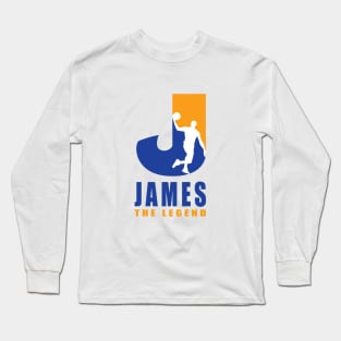 James Player Basketball Your Name The Legend Long Sleeve T-Shirt